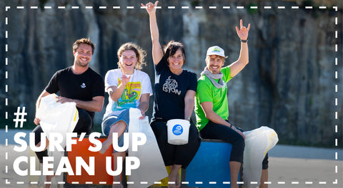 H2coco and Surfing NSW waving waste goodbye with Beach Clean Up campaign #surfsupcleanup
