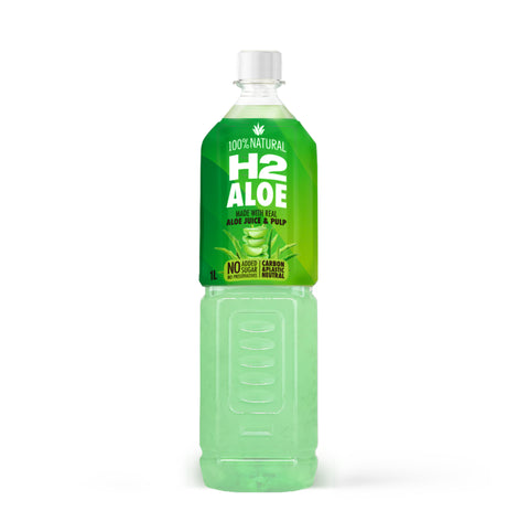 H2aloe Pure Aloe Vera Water 1L x6