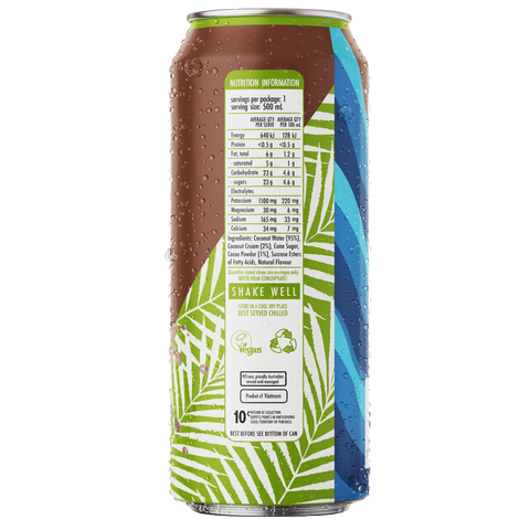 H2coco Chocolate Coconut Water 500mL x12 can