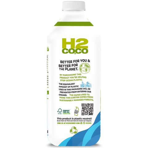 H2coco Pure Coconut Water 2L x6