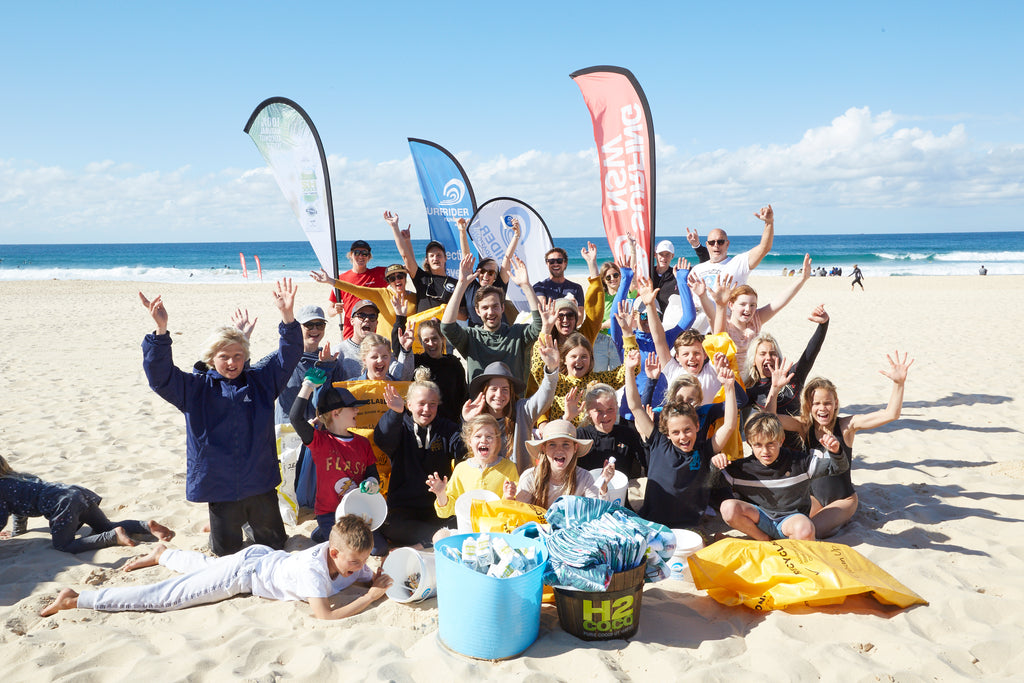 Maroubra Beach Left Spotless after the very First #surfsupcleanup Event!