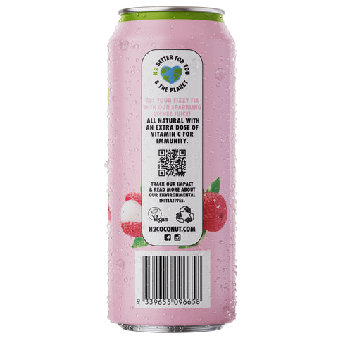 H2juice Sparkling Lychee 500ml x12