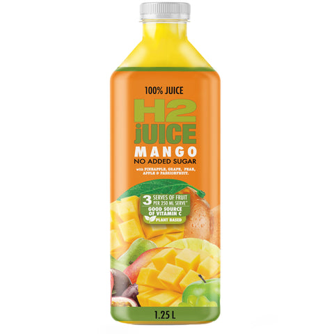 H2juice Mango Mix 1.25L x6