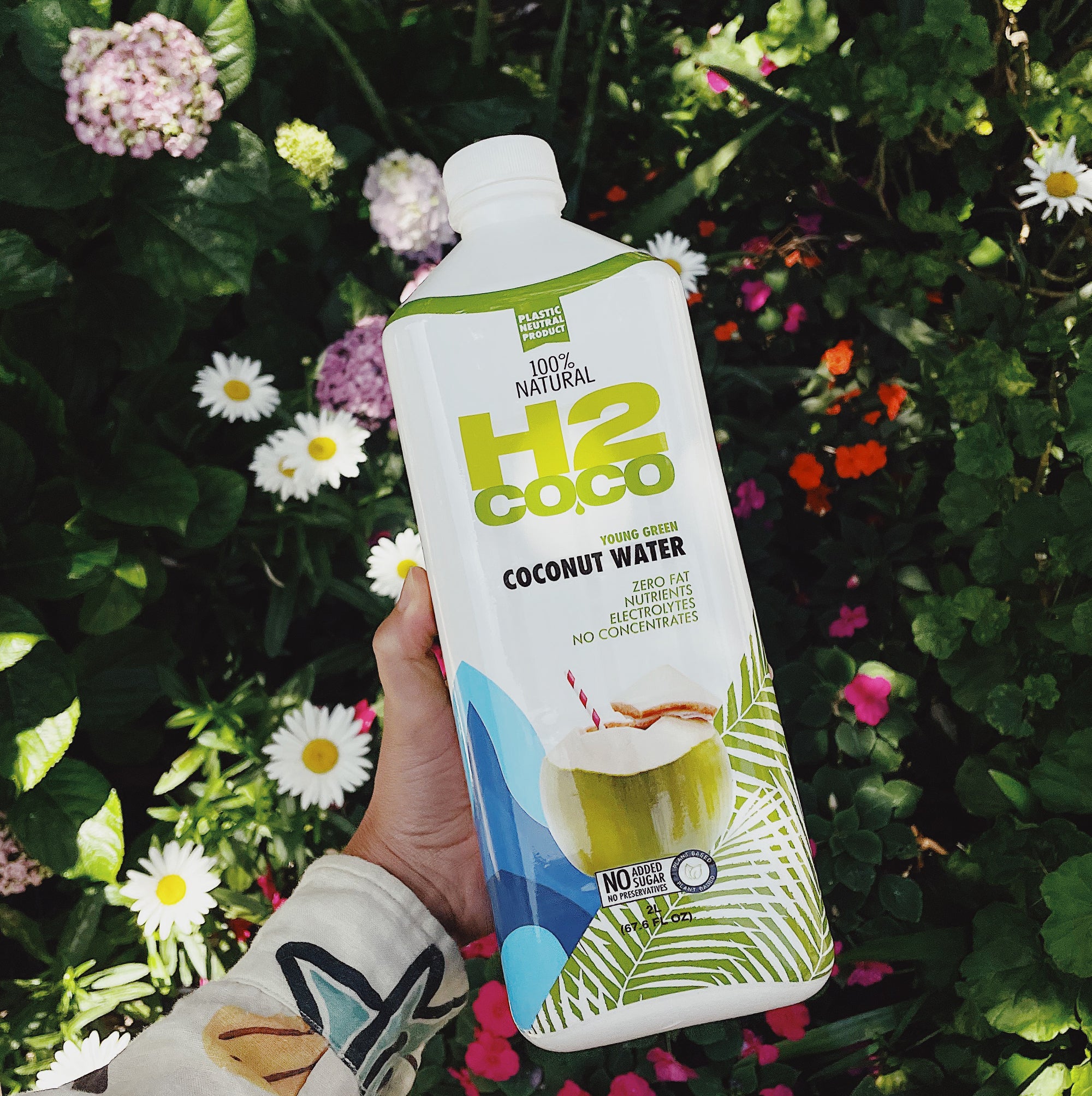 H2coco Pure Coconut Water 2L