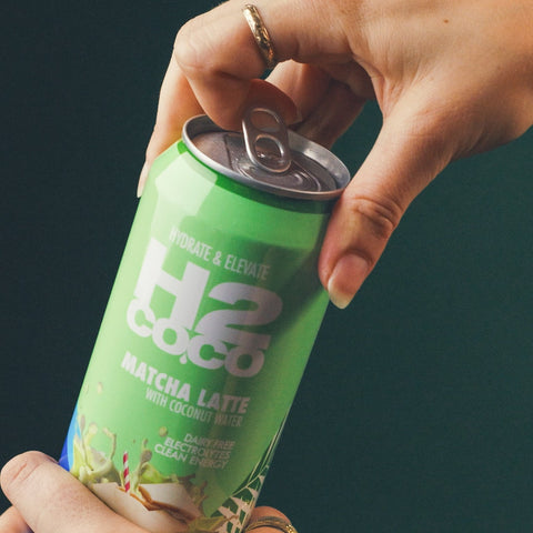 H2coco Matcha Latte Coconut Water 500 mL x 12 can