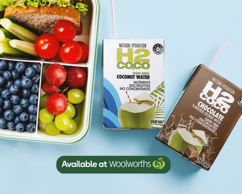 H2coco Pure Coconut Water & Chocolate Coconut Water 200mL - AVAILABLE AT WOOLWORTHS online store only
