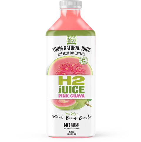 H2juice Pink Guava Juice 1.25L x6