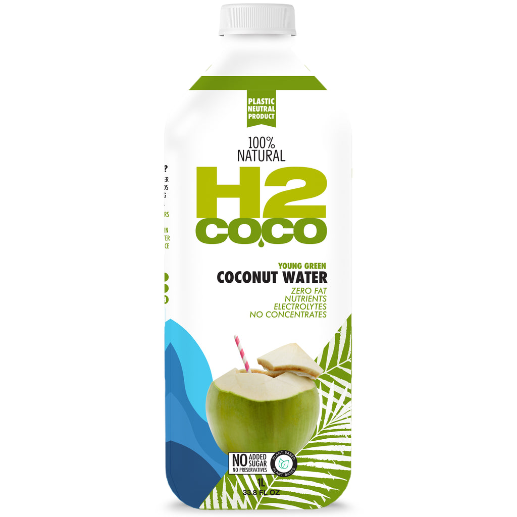 H2coco Pure Coconut Water 2L x6